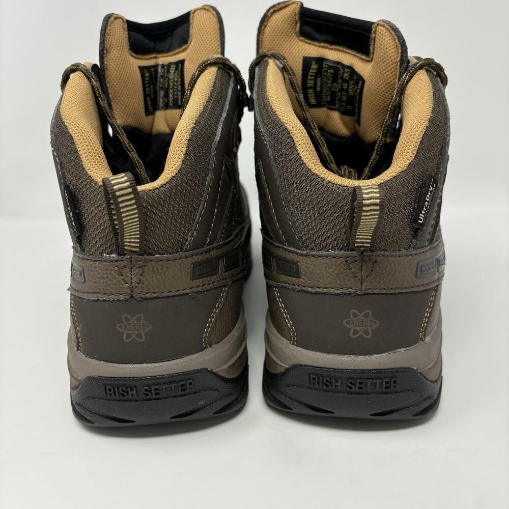 Irish Setter By Red Wing Men’s Size 11.5 ROCKFORD Brown Safety Toe Hiking Boot - Picture 4 of 9